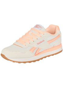 Trainingsschuh Reebok CLASSIC "REEBOK GLIDE", Damen, Gr. 42, chalk, futurepeach, ftwrwei&szlig;, Leder, Synthetik, Textil, Schuhe Trainingsschuh