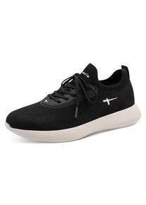 Slip-On Sneaker Tamaris, Damen, Gr. 37, schwarz, Lederimitat, Textil, unifarben, Schuhe Slip-On Sneaker, Freizeitschuh, Slipper, Halbschuh in veganer Verarbeitung