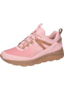 Waldl&auml;ufer Keilsneaker WALDL&Auml;UFER "H-CHARLIE", Damen, Gr. 8 (42), altrosa, beige, Synthetik, Textil, kontrastfarbene Details, Schuhe Keilsneaker, Schn&uuml;rschuh, Halbschuh, Bequemschuh in Komfortweite H (= sehr weit)