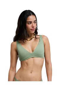 Triangel-Bikini-Top Roxy "Roxy Love", Damen, Gr. XL, Cup B, oil gr&uuml;n, Obermaterial: 91% Nylon, 9% Elasthan;, Bikini-Oberteile Triangel-Bikini-Top