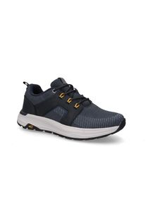 Sneaker Camel Active, Herren, Gr. 47, navy, Leder, Textil, Schuhe Sneaker, Freizeitschuh, Halbschuh, Schn&uuml;rschuh mit Logoverzierung