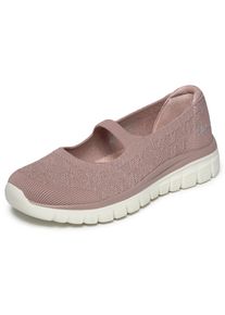 Ballerina Skechers "GRACEFUL", Damen, Gr. 41, mauve, Textil, Glitzer, Schuhe Ballerina, Freizeitschuh, Schlupfschuh, Slipper mit Stretch-Fit