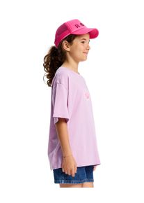 T-Shirt Roxy "EVEOVERSIZE WASHED", M&auml;dchen, Gr. 16 (170/176), crocus petal, Single Jersey, Obermaterial: 100% Baumwolle, Shirts T-Shirt, f&uuml;r Kinder und Jugendliche, sportlicher Stil, aus Baumwolle