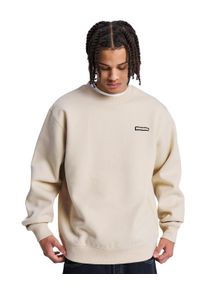 Sweatshirt DC Shoes "Patch It", Herren, Gr. XS, oatmeal, Obermaterial: 60% Walkfrottier, 40% Microfaser;, Sweatshirts Sweatshirt