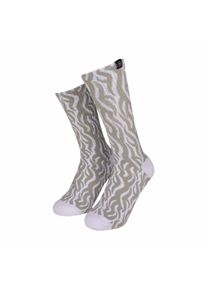 Socken Santa Cruz "HAND DOT SOCKS (2 PACK)", Herren, Gr. 42, schwarz, wei&szlig;, Obermaterial: 80% Baumwolle, 17% Polyester, 3% Elasthan, Socken Socken, f&uuml;r sportliche Aktivit&auml;ten und Alltag, sportlicher Stil