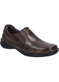 Slipper Josef Seibel "New Anvers 01, tabak", Damen, Gr. 47, braun (tabak), Obermaterial: 100% Rindsleder Leather cow., Schuhe Slipper