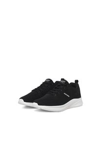 Jack & Jones Sneaker JACK & JONES "JFWCROXLEY", Herren, Gr. 46, anthrazit, Mesh, Schuhe Sneaker, mit leichter EVA-Laufsohle