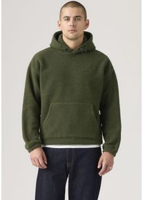 Levi's Kapuzensweatshirt LEVI'S "COZY UP HOODIE", Herren, Gr. XL, gr&uuml;n (duffel bag), Obermaterial: 100% Polyester, Sweatshirts Kapuzensweatshirt