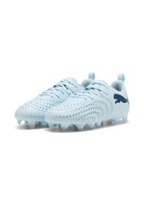 Fu&szlig;ballschuh Puma "FUTURE 9 PLAY FG/AG JR", Kinder, Gr. 35, icy blau, blau jewel, Synthetik, Schuhe Fu&szlig;ballschuh, f&uuml;r Rasen- und Kunstrasenpl&auml;tze, f&uuml;r Jugendliche