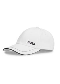 Snapback Cap BOSS "Cap", Herren, wei&szlig;, Obermaterial: 100% Baumwolle CO., Caps Snapback Cap