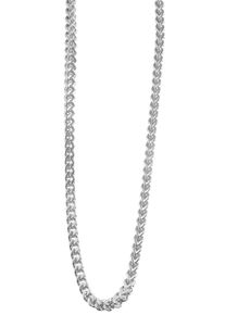 Adelia&acute;s Gliederkette ADELIA&acute;S "Unisex Halskette aus Edelstahl 60 cm" Gr. 60, silber, Halsketten, Damen, Edelstahl, Gliederkette