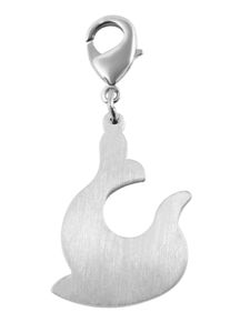 Adelia&acute;s Kettenanh&auml;nger ADELIA&acute;S "Unisex Anh&auml;nger &iquest; Delfin Charmanh&auml;nger aus Edelstahl", silber, Schmuckanh&auml;nger, Damen, Edelstahl, Kettenanh&auml;nger