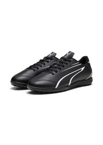 Fu&szlig;ballschuh Puma "VITORIA TT JR", Kinder, Gr. 38,5, schwarz-wei&szlig; (Puma schwarz, Puma wei&szlig;), Synthetik, Schuhe Fu&szlig;ballschuh, f&uuml;r synthetische Hartpl&auml;tze, f&uuml;r Jugendliche & Kinder