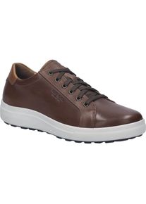 Sneaker Josef Seibel "Maddox 05, castagne-kombi", Herren, Gr. 47, braun (castagne, kombi), Obermaterial: 100% Rindsleder Leather cow., Schuhe Sneaker
