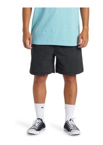 Bermudas Quiksilver "Taxer", Herren, Gr. S, schwarz, Obermaterial:98% Walkfrottier, 2% Elasthan;, Hosen Bermudas
