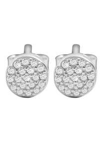 Adelia&acute;s Paar Ohrstecker ADELIA&acute;S "Damen Ohrringe &iquest; Ohrstecker aus 925 Silber mit Zirkonia", silber, Ohrringe, Damen, Silber 925 (Sterlingsilber), Paar Ohrstecker