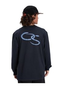 Langarmshirt Quiksilver "Evo Snake Type", Herren, Gr. XL, schwarz, Obermaterial: 100% Walkfrottier;, Shirts Langarmshirt