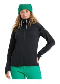 Fleecepullover Roxy "Vertere Full Zip", Damen, Gr. L, schwarz, Obermaterial: 95% Microfaser, 5% Elasthan;, Sweatshirts Fleecepullover