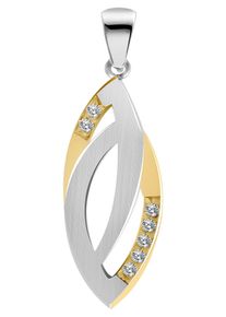 Adelia&acute;s Kettenanh&auml;nger ADELIA&acute;S "Damen Anh&auml;nger aus 925 Silber mit Zirkonia", silber, Schmuckanh&auml;nger, Damen, Kettenanh&auml;nger