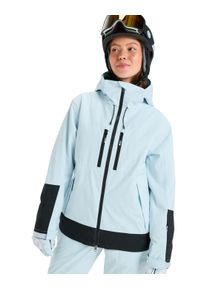 Snowboardjacke Roxy "Upwards 20K", Damen, Gr. S, blau (ice blau), Obermaterial: 100% Microfaser;, Jacken Snowboardjacke