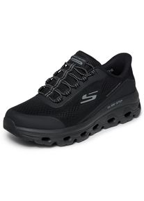Slip-On Sneaker Skechers "GLIDE-STEP SOLE", Damen, Gr. 46, schwarz, Synthetik, Textil, unifarben, Schuhe Slip-On Sneaker, Schlupfschuh, Freizeitschuh, Trainingsschuh mit praktischem Gummizug