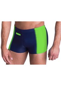 Badehose AQUARTI "Badehose Aquarti Herren Badehose mit Rei&szlig;verschlusstasche", Gr. 3XL, N-Gr, gr&uuml;n (dunkelblau, gr&uuml;n), Obermaterial: 80% Polyamid PA. 20% Elasthan EL., Badehosen Badehose