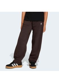 Sporthose adidas originals "KIDS, WEITES BEIN", Jungen, Gr. 128, N-Gr, aurora coffee meliert,, Obermaterial: 70% Baumwolle, 30% Polyester, Hosen Sporthose