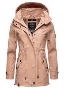 Outdoorjacke Marikoo "&Uuml;bergangsjacke Nyokoo", Damen, Gr. S, rosa (light rose with p.), Obermaterial: 100% Baumwolle CO. Obermaterial: Futter: 100% Polyester PES. 100% Polyester PES., Jacken Outdoorjacke