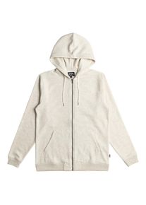 Hoodie Billabong "Arch", Herren, Gr. L, beige (oatmeal heather), Obermaterial:60% Microfaser, 40% Walkfrottier;, Sweatshirts Hoodie