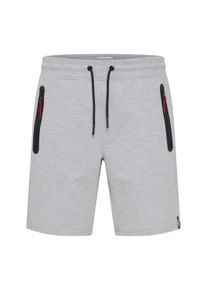 !Solid Shorts SOLID "Shorts SDVinnie", Herren, Gr. M, N-Gr, grau (light grau melange), Obermaterial: 78% Polyester PES. 18% Viskose CV. 4% Elasthan EL., Hosen Shorts