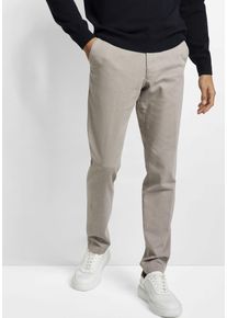 Chinohose Cinque "CIBRODY", Herren, Gr. 48, N-Gr, beige, Web, Obermaterial: 97% Baumwolle, 3% Elasthan, slim fit lang, Hosen Chinohose, modisches Strukturmuster