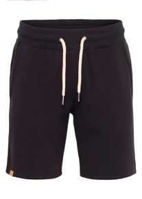 !Solid Sweatshorts SOLID "Sweatshorts SDARONA", Herren, Gr. 3XL, N-Gr, schwarz (true schwarz), Obermaterial: 65% Polyester PES. 35% Baumwolle CO., Hosen Sweatshorts