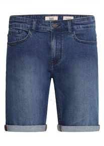 Jeansshorts Blend "Shorts BHJoel", Herren, Gr. 3XL, N-Gr, blau (medium blau denim), Obermaterial: 98% Baumwolle CO. 2% Elasthan EL., Jeans Jeansshorts