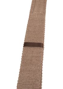Krawatte Eterna, Herren, beige (sand), Leinen, Krawatten Krawatte