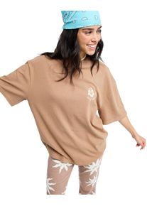 T-Shirt Roxy "My Boyfriend", Damen, Gr. M, braunie, Obermaterial: 100% Walkfrottier;, Shirts T-Shirt