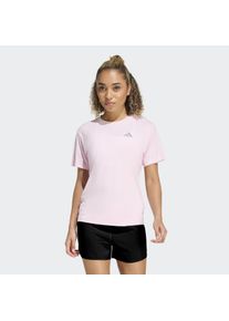 Laufshirt adidas Performance "ADI365 RUNNING ESSENTIALS", Damen, Gr. XL, clear pink, Obermaterial: 100% Polyester, Rundhals, Shirts Laufshirt