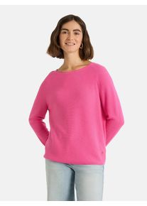 LIEBLINGSST&Uuml;CK Rundhalspullover LIEBLINGSST&Uuml;CK "BiancaEP", Damen, Gr. 46, lovely pink, Strick, Obermaterial: 100% Baumwolle, clean, unifarben, h&uuml;ftbedeckend, Rundhals, Raglan&auml;rmel, Pullover Rundhalspullover, aus reiner Baumwolle, unifarbenes Design