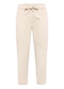 BETTY & CO Relaxhose BETTY & CO "Casual-Hose mit elastischem Bund", Damen, Gr. 46, EURO, grau, Obermaterial: 61% Baumwolle CO. 34% Polyester PES. 5% Elasthan EL., Hosen Relaxhose