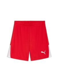 Trainingsshorts Puma "TEAMLIGA26 SHORTS", Damen, Gr. 3XL, N-Gr, Puma rot, Puma wei&szlig;, Puma wei&szlig;, Interlock, Obermaterial: 100% Polyester, unifarben, regular fit kniefrei, Hosen Trainingsshorts, mit DryCELL-Technologie, atmungsaktiv, Regular Fit