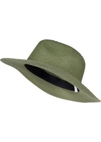 Sonnenhut styleBREAKER "Panama Strohhut - Knautschhut", Herren, gr&uuml;n (oliv), Obermaterial: 100% Papierstroh PAS., Modisch, H&uuml;te Sonnenhut
