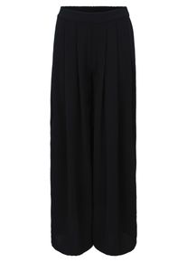 Palazzohose Cartoon "Palazzo-Hose mit weitem Bein", Damen, Gr. 34, EURO, schwarz, Obermaterial: 100% Polyester PES., Hosen Palazzohose
