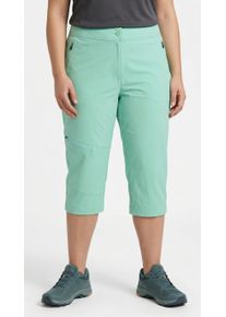 Caprihose Maier Sports "Da-Capri el. Inara slim Capri Vario", Damen, Gr. 46, N-Gr, gr&uuml;n sponge, Obermaterial: 90% Polyamid, 10% Elasthan, Hosen Caprihose