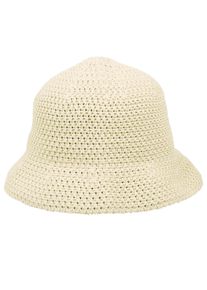 Strohhut Capelli New York, Damen, vanilla, Obermaterial: 100% Polyester, H&uuml;te Strohhut