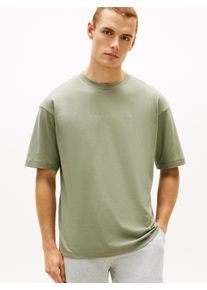 T-Shirt, Damen, Gr. L (52), utility sage, Web, Obermaterial: 100% Baumwolle, Tommy Hilfiger Underwear, regular fit normal, Rundhals, eingesetzt abgesteppte Kante, Shirts T-Shirt, Regular fit mit Rundhalsausschnitt