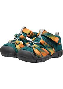 Sandale Keen "SEACAMP II CNX", M&auml;dchen, Gr. 23, ombre medite, Synthetik, Schuhe Sandale