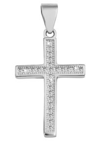 Adelia&acute;s Kreuzanh&auml;nger ADELIA&acute;S "Damen Anh&auml;nger &iquest; Kreuz Kreuzanh&auml;nger aus 925 Silber mit Zirkonia", silber, Schmuckanh&auml;nger, Damen, Kreuzanh&auml;nger