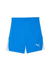 Trainingsshorts Puma "TEAMLIGA26 SHORTS", Damen, Gr. L, N-Gr, electro royal, Puma wei&szlig;, Puma wei&szlig;, Interlock, Obermaterial: 100% Polyester, unifarben, regular fit kniefrei, Hosen Trainingsshorts, mit DryCELL-Technologie, atmungsaktiv, Regular Fit