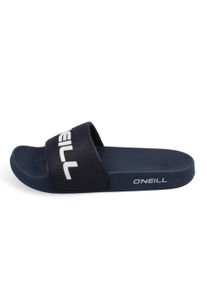 O`Neill Sandale O'NEILL "LOGO SLIDER MEN", Herren, Gr. 43, marineblaus, Synthetik, Schuhe Sandale