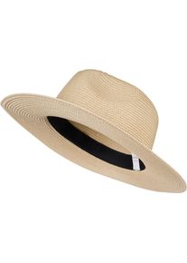 Sonnenhut styleBREAKER "Panama Strohhut - Knautschhut", Herren, beige, Obermaterial: 100% Papierstroh PAS., Modisch, H&uuml;te Sonnenhut