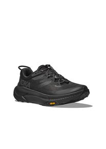 Trailrunningschuh Hoka One One "M TRANSPORT GORE-TEX", Herren, Gr. 46,5, schwarz, schwarz, Synthetik, Textil, Schuhe Trailrunningschuh, wasserdicht